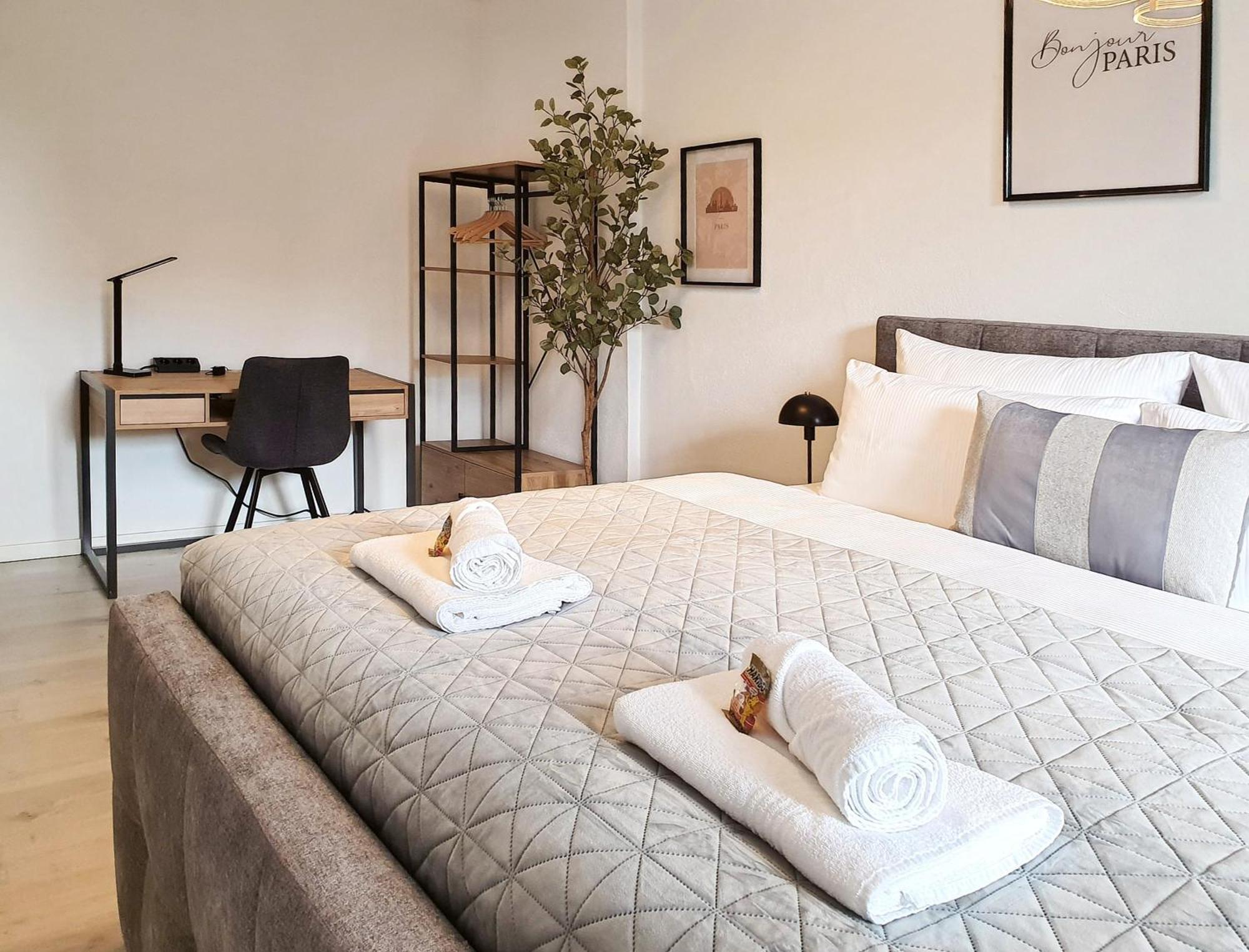 Livation - Apartments Hamm-Mitte - 2 Zi - Nespresso - Smarttv - Freewifi - Ausgestattete Kueche - 24H Check-In - Bis 4 Pers Pro Apartment Hamm  Εξωτερικό φωτογραφία