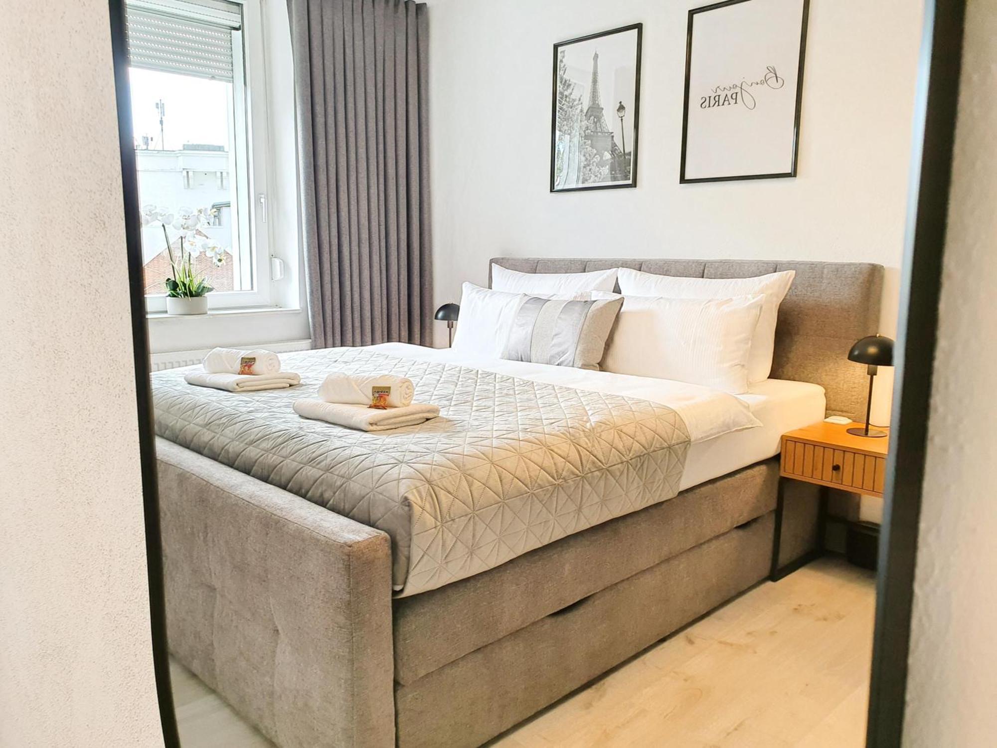 Livation - Apartments Hamm-Mitte - 2 Zi - Nespresso - Smarttv - Freewifi - Ausgestattete Kueche - 24H Check-In - Bis 4 Pers Pro Apartment Hamm  Εξωτερικό φωτογραφία