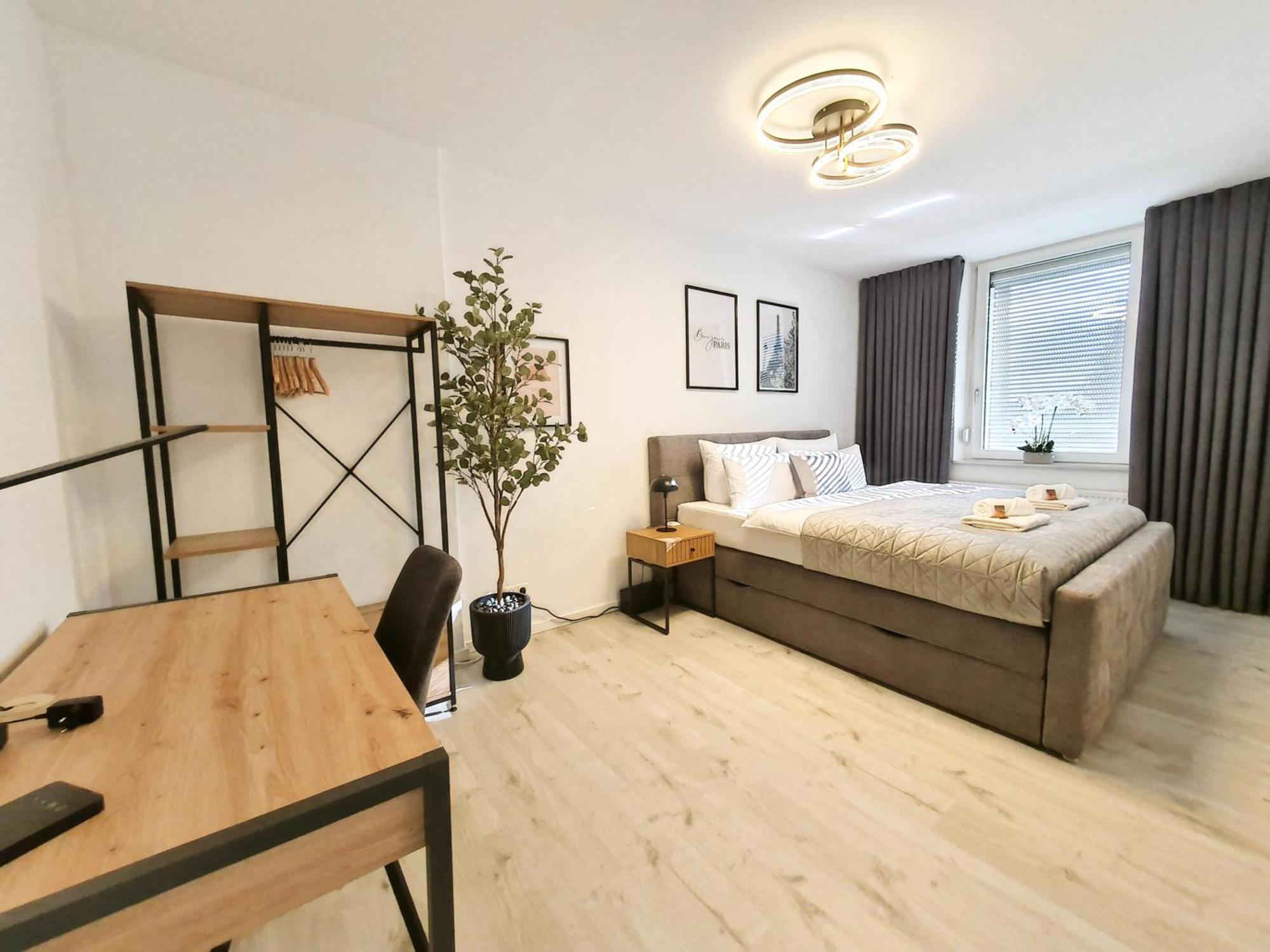 Livation - Apartments Hamm-Mitte - 2 Zi - Nespresso - Smarttv - Freewifi - Ausgestattete Kueche - 24H Check-In - Bis 4 Pers Pro Apartment Hamm  Εξωτερικό φωτογραφία