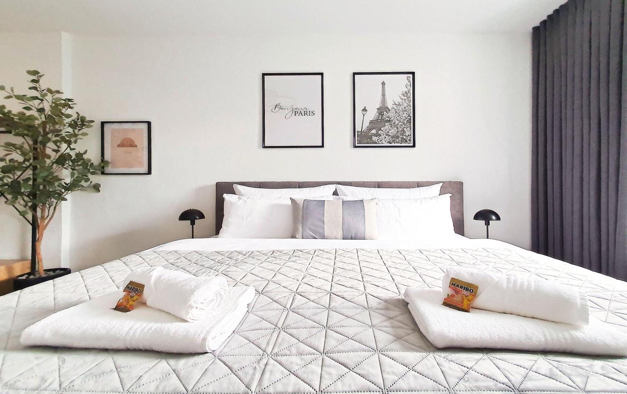 Livation - Apartments Hamm-Mitte - 2 Zi - Nespresso - Smarttv - Freewifi - Ausgestattete Kueche - 24H Check-In - Bis 4 Pers Pro Apartment Hamm  Εξωτερικό φωτογραφία